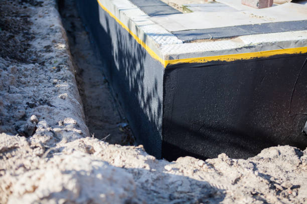 Residential Waterproofing installation at a Saint Marys, OH home by SJ Waterproofing Pros